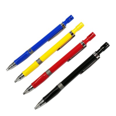 Custom metal mechanical pencil 2.0 mm drawing pencil for office and school