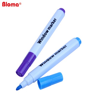 wet Erasable LED neon color chalk marker for blackboard and green board