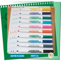 Professional Hot Kids set Thin Washable supertip Markers pen