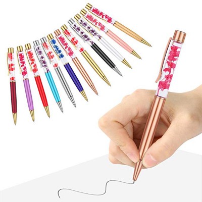 Creative crystal Metal Bling ball Pens suitable for office and gift