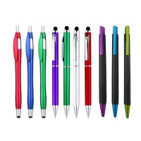 custom design name logo printed promo plastic pen